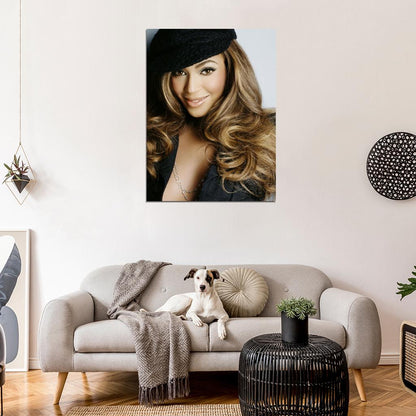 Beyonce Beautiful Portrait R&B Singer Rare Wall Art Print Poster