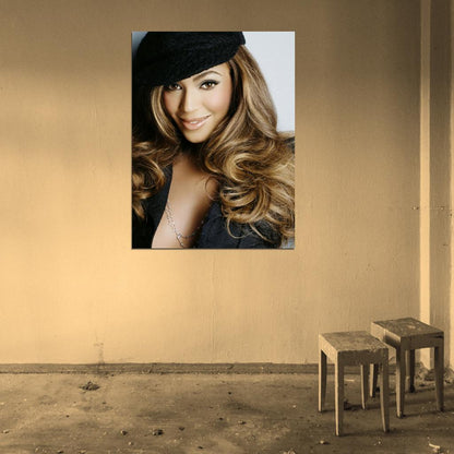Beyonce Beautiful Portrait R&B Singer Rare Wall Art Print Poster