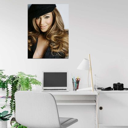 Beyonce Beautiful Portrait R&B Singer Rare Wall Art Print Poster