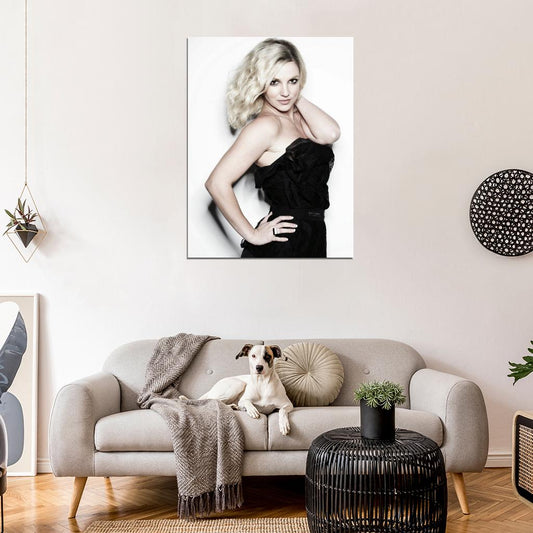 Britney Spears Beautiful Pop Music Singer Rare Wall Art Print Poster