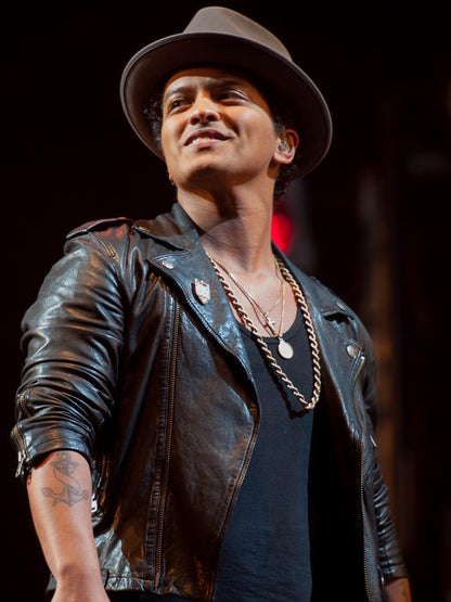 Bruno Mars Pop R&B Blues Music Singer Rare Wall Art Print Poster