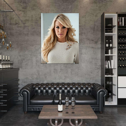Carrie Underwood Country Music Singer Rare Wall Art Print Poster