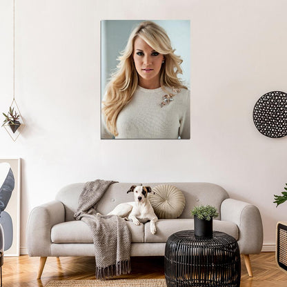 Carrie Underwood Country Music Singer Rare Wall Art Print Poster