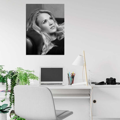 Carrie Underwood Portrait Country Music Singer Rare Wall Art Print Poster
