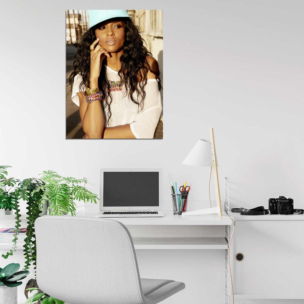 Ciara Beautiful R&B Pop Music Singer Rare Wall Art Print Poster