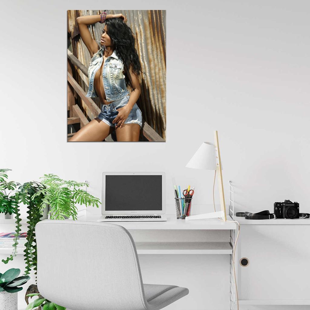 Ciara Hot Sexy R&B Music Singer Rare Wall Art Print Poster