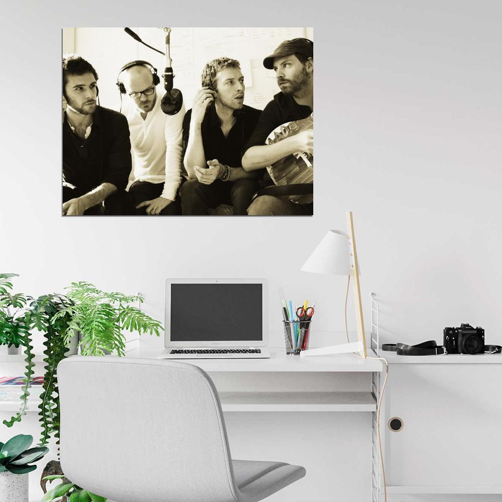 Coldplay Rock Band Music Rare Wall Art Print Poster