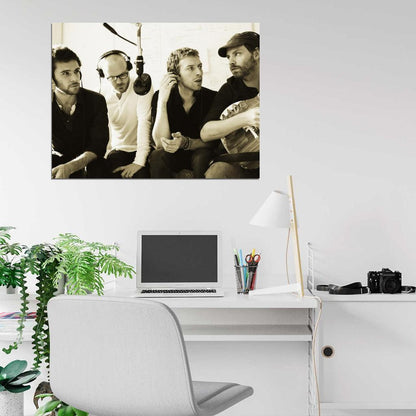 Coldplay Rock Band Music Rare Wall Art Print Poster