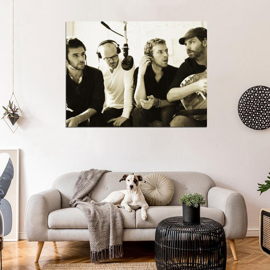 Coldplay Rock Band Music Rare Wall Art Print Poster