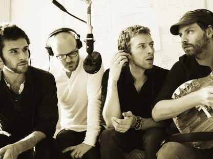 Coldplay Rock Band Music Rare Wall Art Print Poster