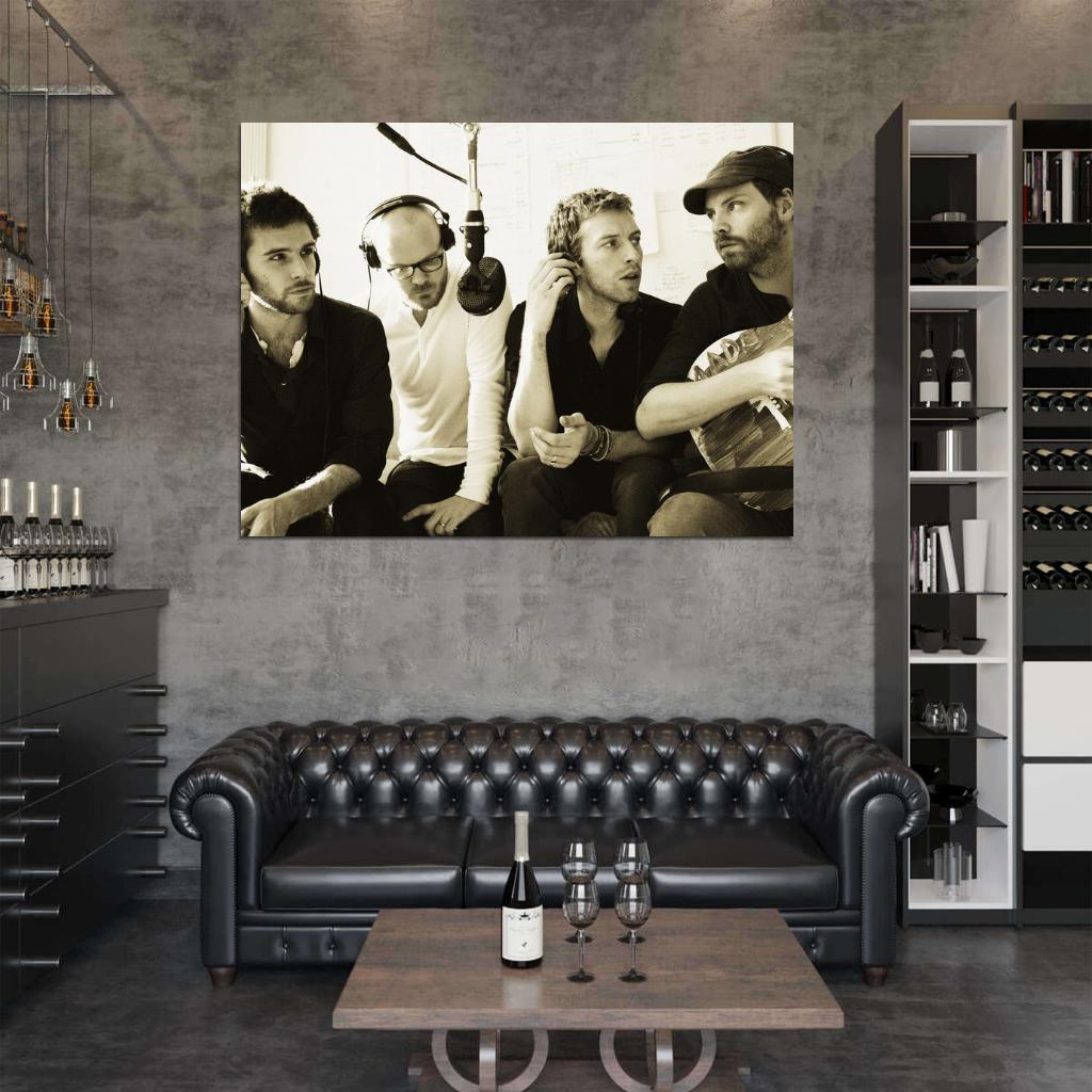 Coldplay Rock Band Music Rare Wall Art Print Poster