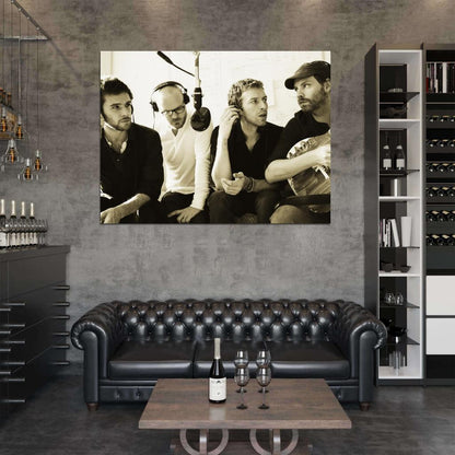 Coldplay Rock Band Music Rare Wall Art Print Poster