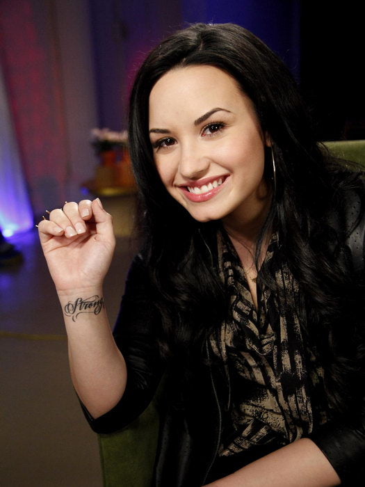 Demi Lovato Smile Pop R&B Music Singer Rare Wall Art Print Poster