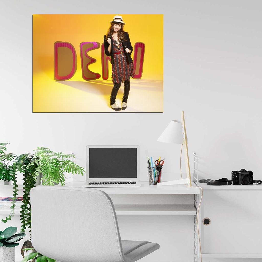 Demi Lovato Style R&B Pop Music Singer Rare Wall Art Print Poster