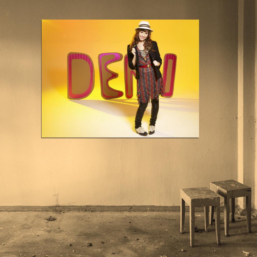 Demi Lovato Style R&B Pop Music Singer Rare Wall Art Print Poster