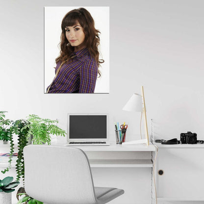 Demi Lovato Cute Pop R&B Music Singer Rare Wall Art Print Poster