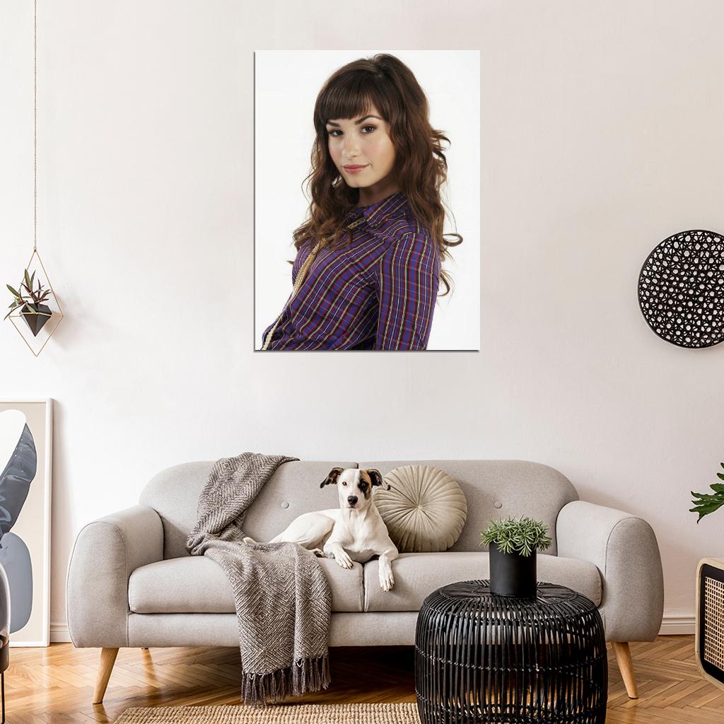Demi Lovato Cute Pop R&B Music Singer Rare Wall Art Print Poster