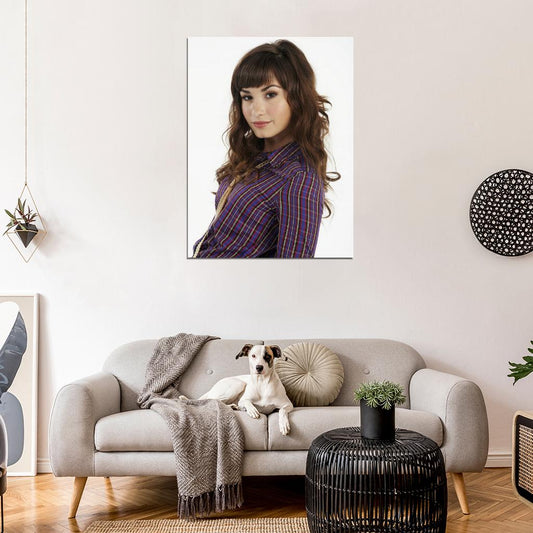 Demi Lovato Cute Pop R&B Music Singer Rare Wall Art Print Poster