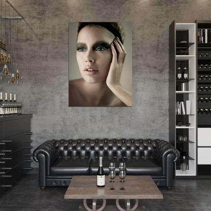 Doutzen Kroes Beautiful Eyes Portrait Model Rare Wall Art Print Poster