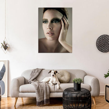 Doutzen Kroes Beautiful Eyes Portrait Model Rare Wall Art Print Poster