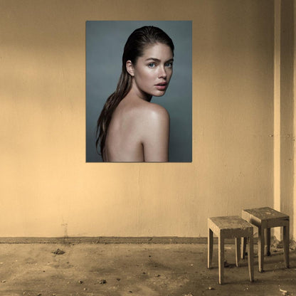 Doutzen Kroes Cute Sexy Model Rare Wall Art Print Poster