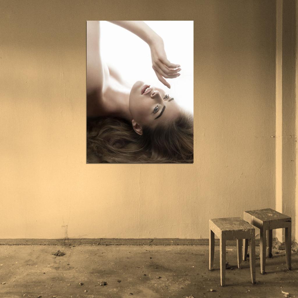 Doutzen Kroes Beautiful Sexy Model Rare Wall Art Print Poster