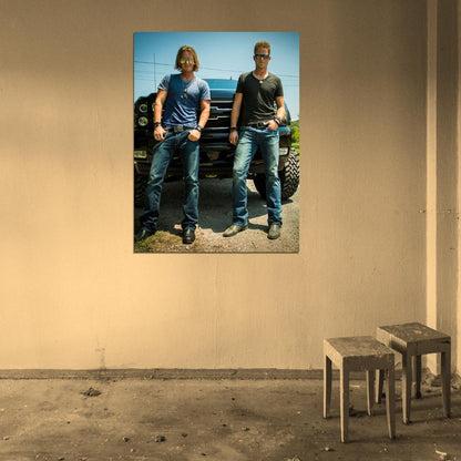 Florida Georgia Line Country Pop Duo Music Rare Wall Art Print Poster
