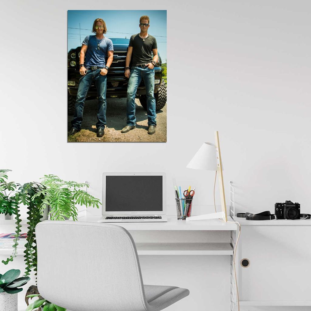 Florida Georgia Line Country Pop Duo Music Rare Wall Art Print Poster