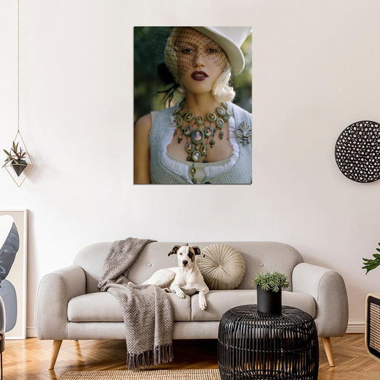 Gwen Stefani Pop Music Singer Rare Wall Art Print Poster