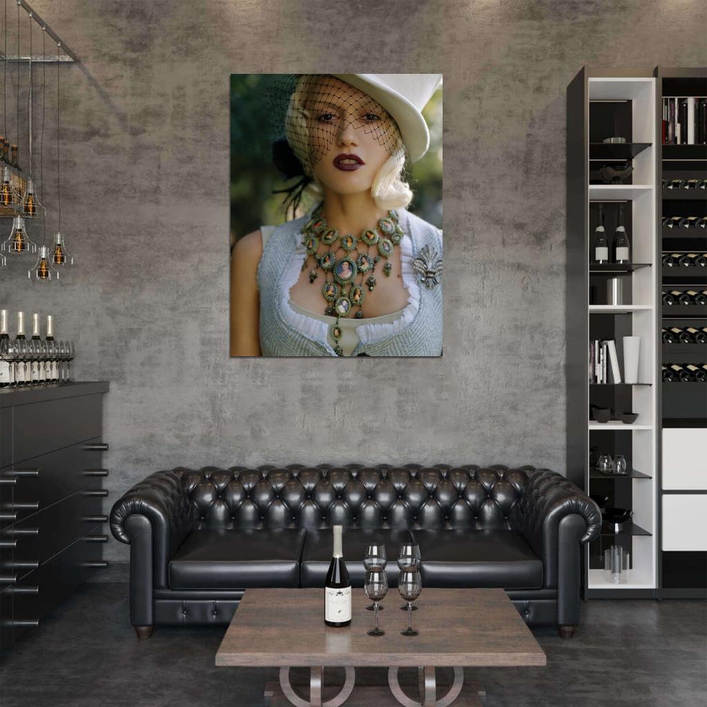 Gwen Stefani Pop Music Singer Rare Wall Art Print Poster