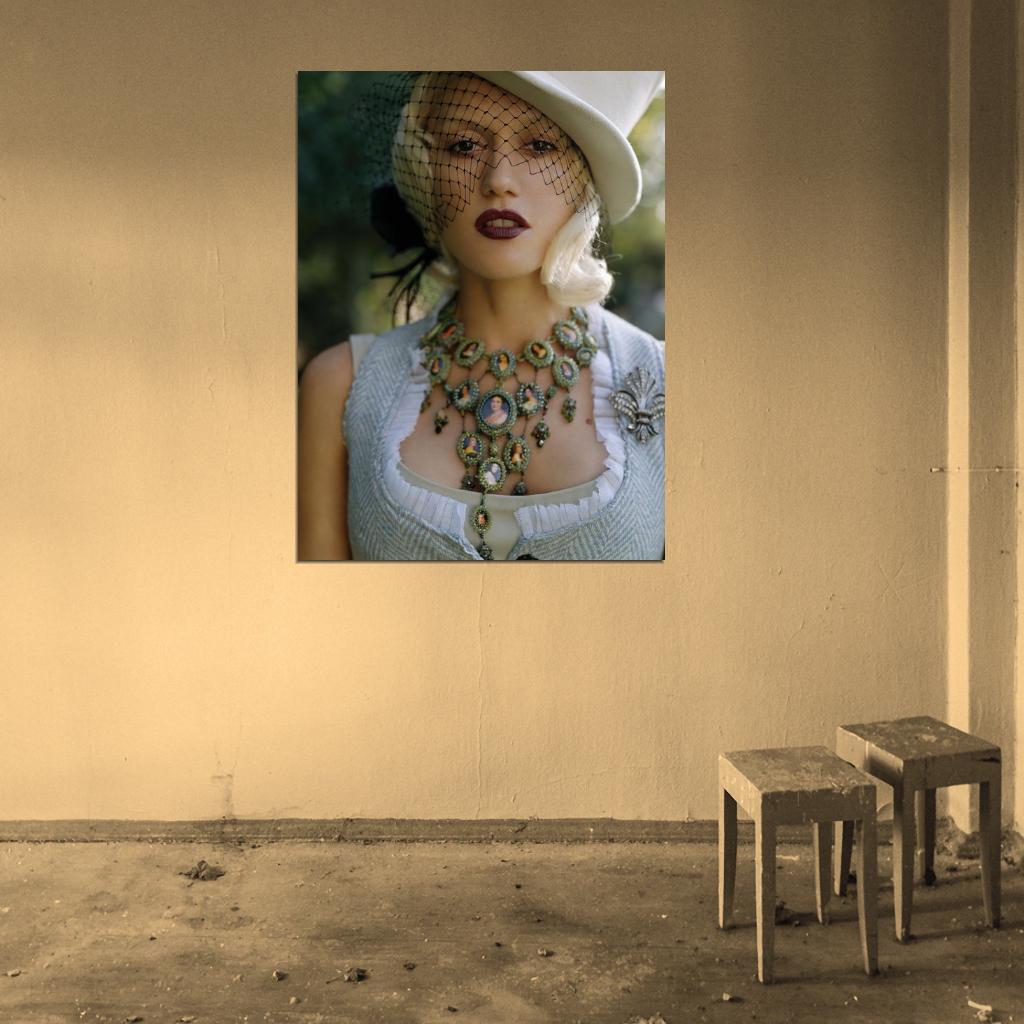 Gwen Stefani Pop Music Singer Rare Wall Art Print Poster