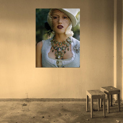 Gwen Stefani Pop Music Singer Rare Wall Art Print Poster