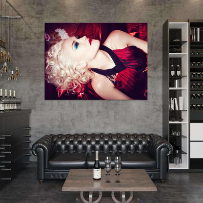 Gwen Stefani Beautiful Portrait Pop Music Singer Rare Wall Art Print Poster