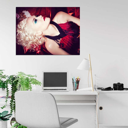 Gwen Stefani Beautiful Portrait Pop Music Singer Rare Wall Art Print Poster