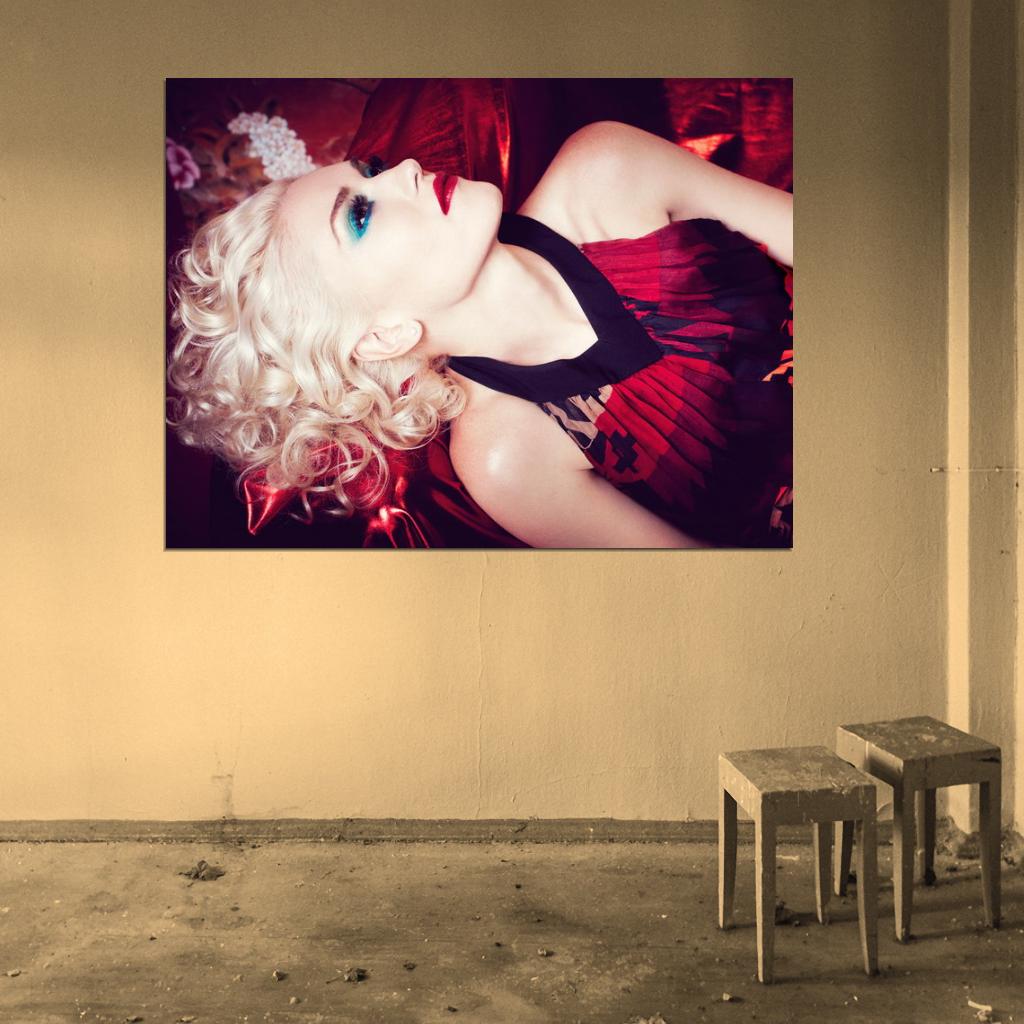 Gwen Stefani Beautiful Portrait Pop Music Singer Rare Wall Art Print Poster