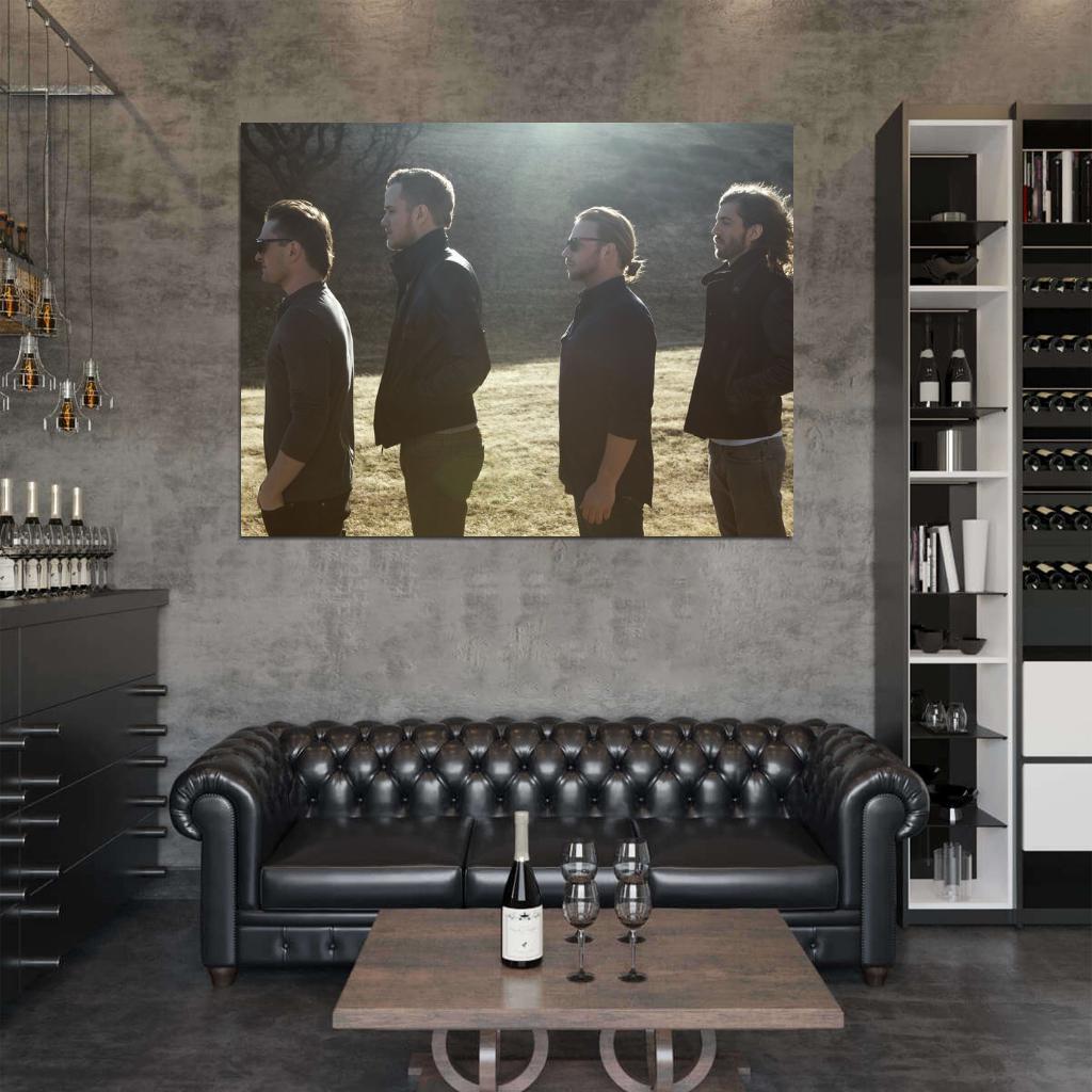 Imagine Dragons Alternative Rock Band Music Rare Wall Art Print Poster