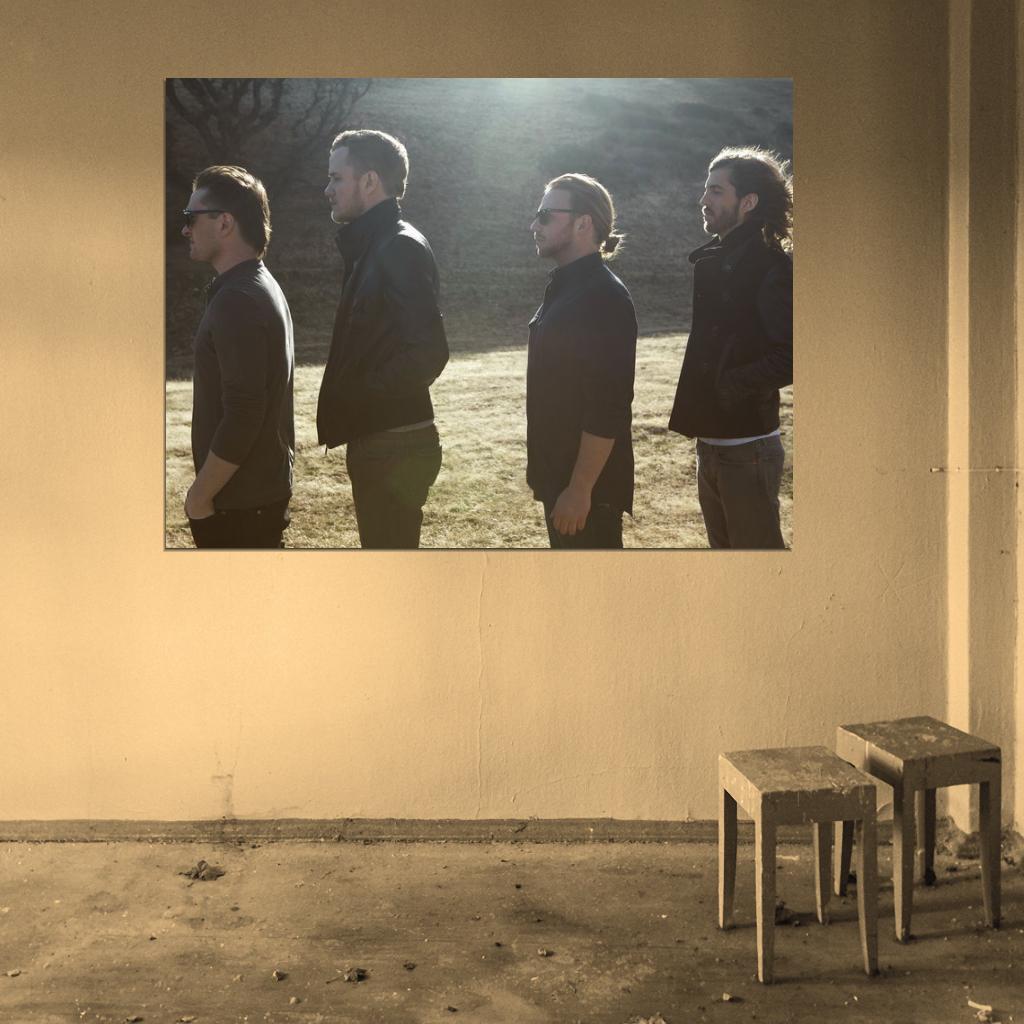 Imagine Dragons Alternative Rock Band Music Rare Wall Art Print Poster