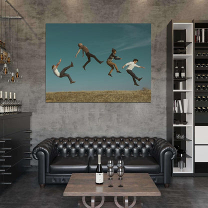 Imagine Dragons Jump Alternative Rock Band Music Rare Wall Art Print Poster