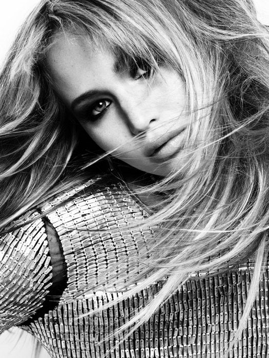 Jennifer Lawrence Portrait BW Actress Rare Wall Art Print Poster