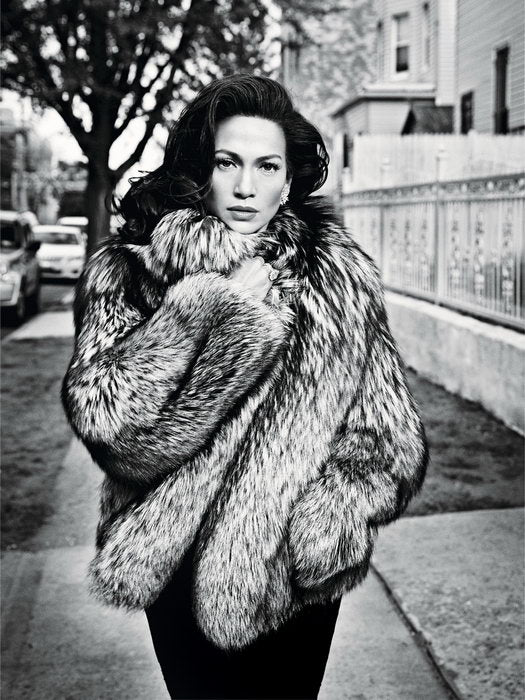 Jennifer Lopez Pop R&B Music Singer BW Rare Wall Art Print Poster