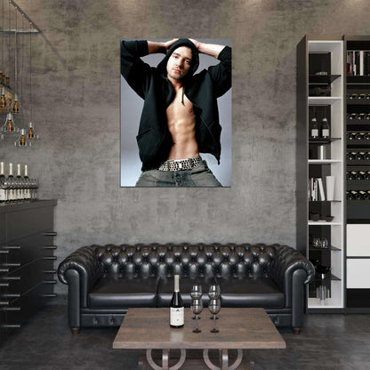 Justin Timberlake Sexy Hot Pop Music Singer Rare Wall Art Print Poster