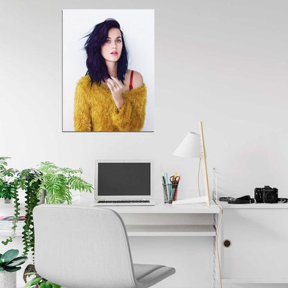 Katy Perry Beautiful Cute Pop Music Singer Rare Wall Art Print Poster