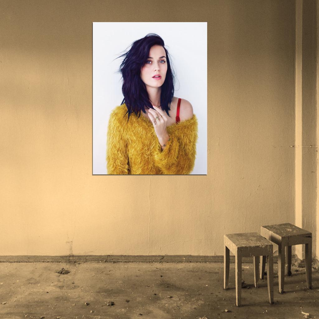 Katy Perry Beautiful Cute Pop Music Singer Rare Wall Art Print Poster