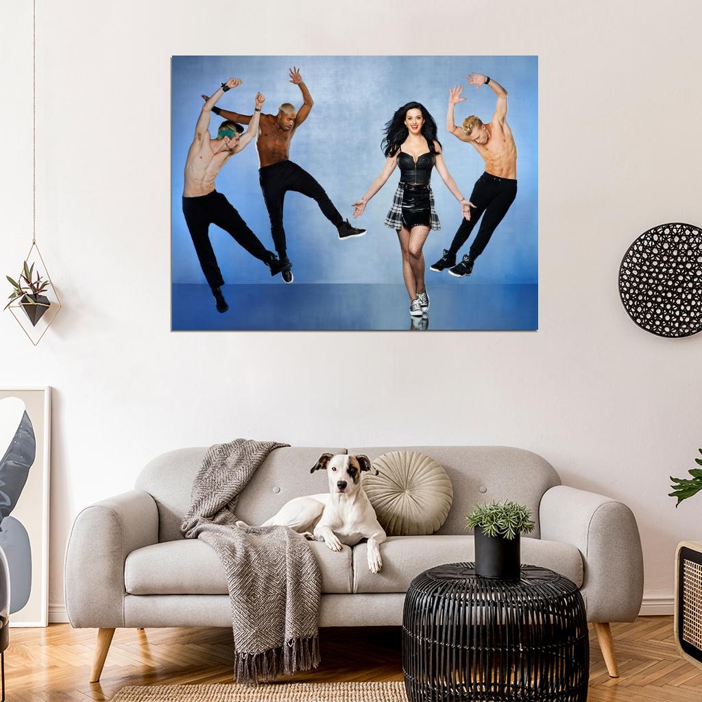 Katy Perry Dance Sexy Pop Music Singer Rare Wall Art Print Poster