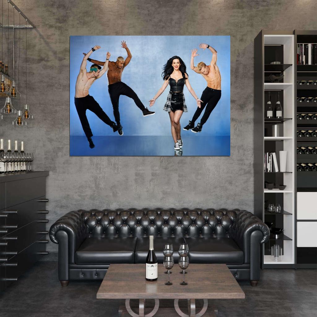 Katy Perry Dance Sexy Pop Music Singer Rare Wall Art Print Poster