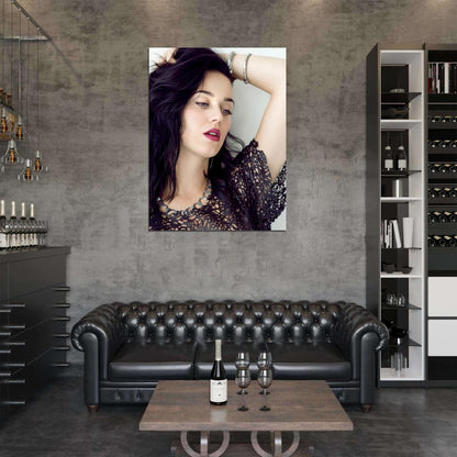 Katy Perry Portrait Hot Pop Music Singer Rare Wall Art Print Poster