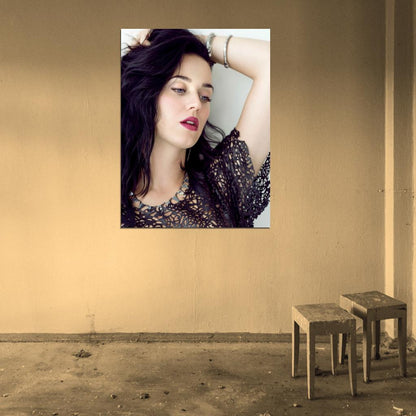 Katy Perry Portrait Hot Pop Music Singer Rare Wall Art Print Poster