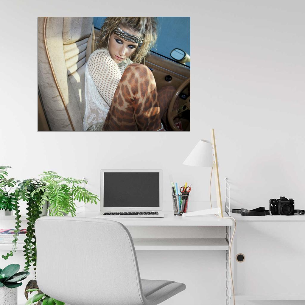 Kesha Style Hot Pop Music Singer Rare Wall Art Print Poster