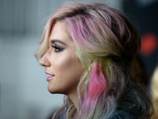 Kesha Colored Hair Portrait Pop Music Singer Rare Wall Art Print Poster