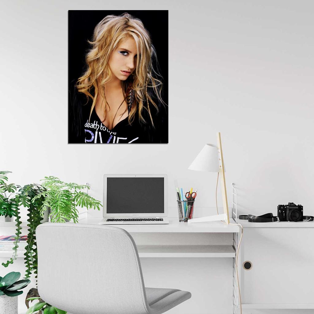 Kesha Hot Sexy Pop Music Singer Rare Wall Art Print Poster